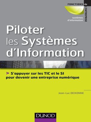 cover image of Piloter les systèmes d'information